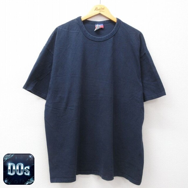 【50%OFF】チャンピオン 00s 半袖Tシャツ ネイビー XL | 古着