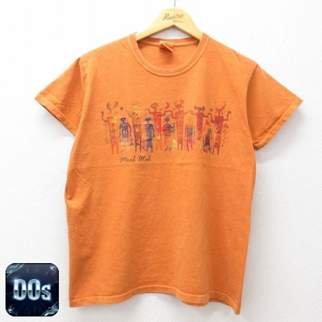 【50%OFF】00s 半袖Tシャツ モアブ オレンジ L | 古着