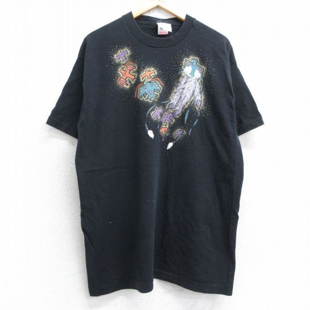 フルーツオブザルーム 90s 半袖Tシャツ ブラック XL | 古着
