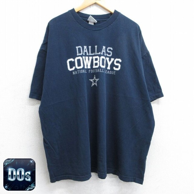 【50%OFF】ダラスカウボーイズ 00s 半袖Tシャツ NFL ネイビー XL | 古着