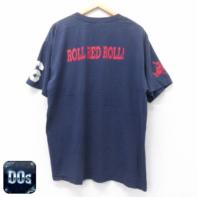 【50%OFF】00s 半袖Tシャツ THE OFFICE カージナルス ネイビー XL | 古着