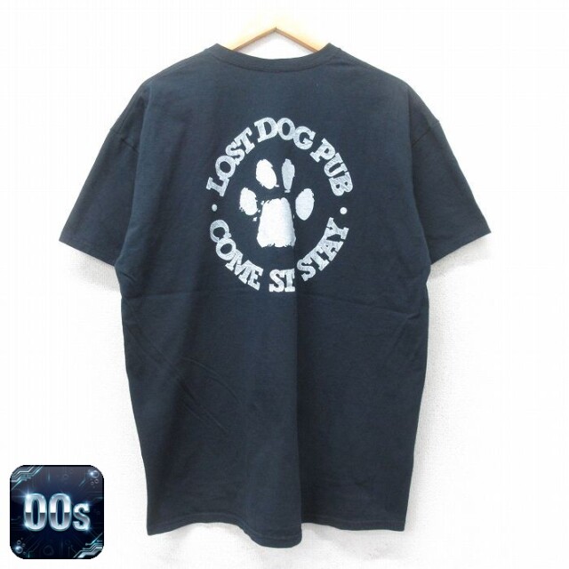 【50%OFF】00s 半袖Tシャツ DOG PUB ブラック XL | 古着