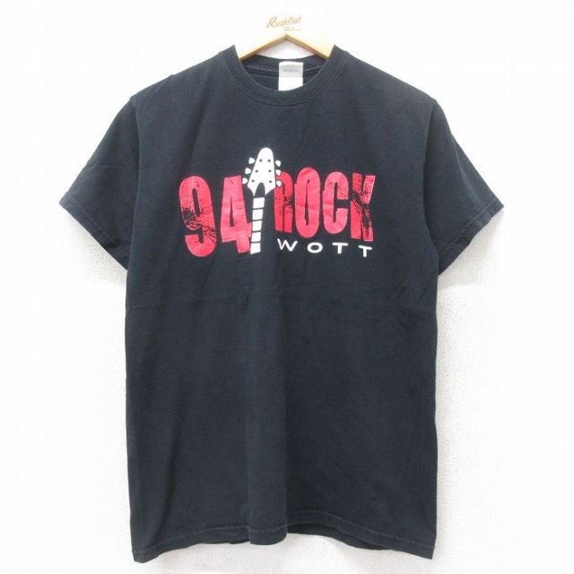 00s 半袖Tシャツ 94ROCK WOTT ブラック M | 古着