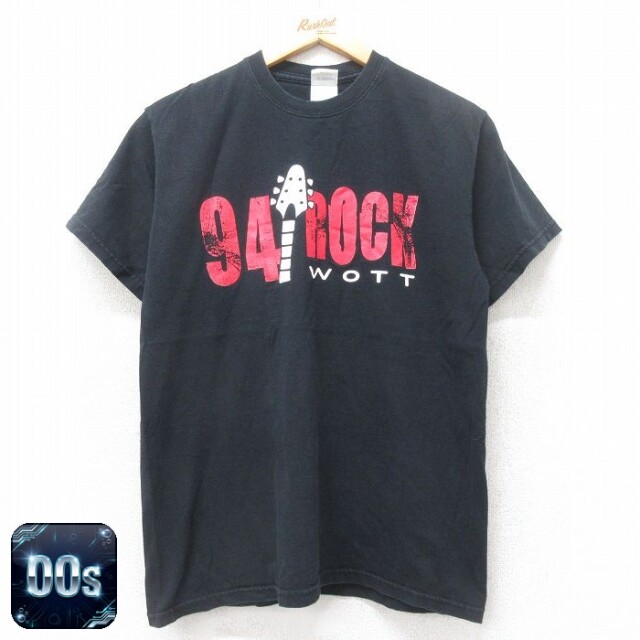 00s 半袖Tシャツ 94ROCK WOTT ブラック M | 古着