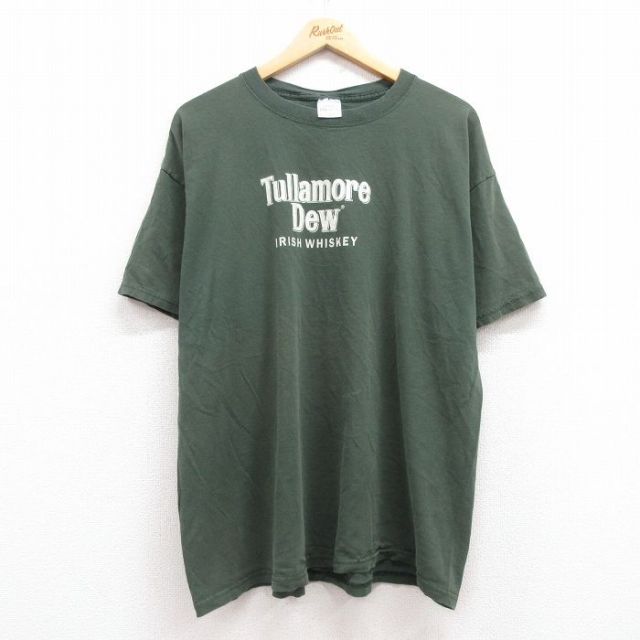 00s 半袖Tシャツ Tullamore Dew グリーン XL | 古着