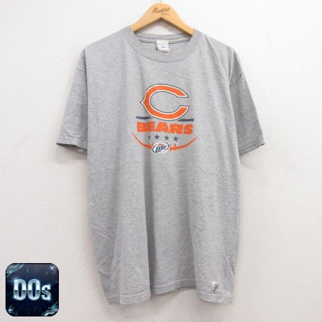 【50%OFF】00s 半袖Tシャツ シカゴベアーズ グレー XL | 古着