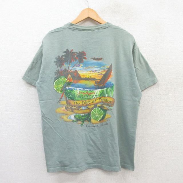 00s 半袖Tシャツ MARGARITAVILLE ネイビー XL | 古着