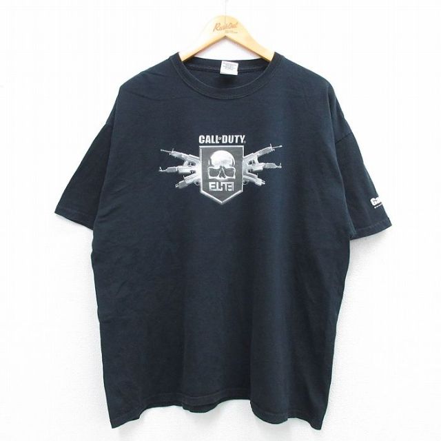 コールオブデューティ 00s 半袖Tシャツ ゲーム ブラック XL | 古着