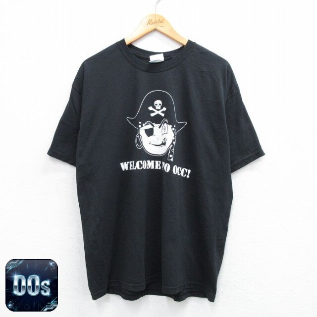 【50%OFF】ヘインズ 00s 半袖Tシャツ オークランドコミュニティカレッジ ブラック XL | 古着
