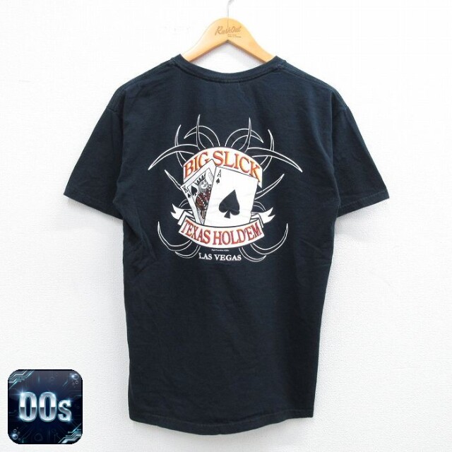 【50%OFF】トランプ 00s 半袖Tシャツ BIG SLICK ブラック M | 古着
