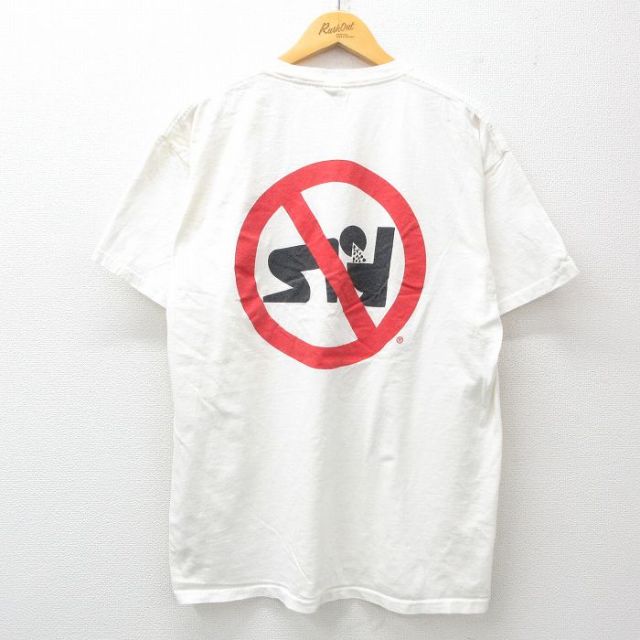 XL★古着 フルーツオブザルーム 半袖 ビンテージ Tシャツ メンズ 00年代 00s JUSTINS コットン クルーネック 白 ホワイト 25jul15 中古