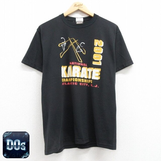ジャージーズ 00s 半袖Tシャツ 空手 ブラック L | 古着
