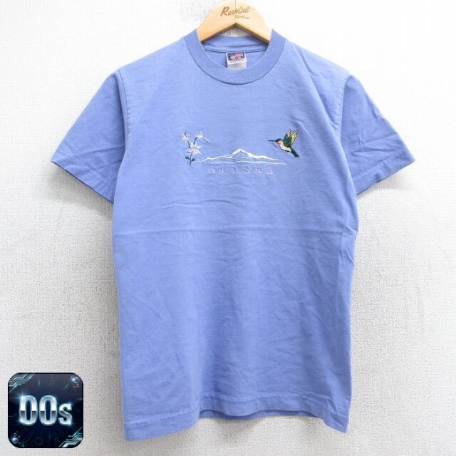 00s 半袖Tシャツ アラスカ パープル S | 古着