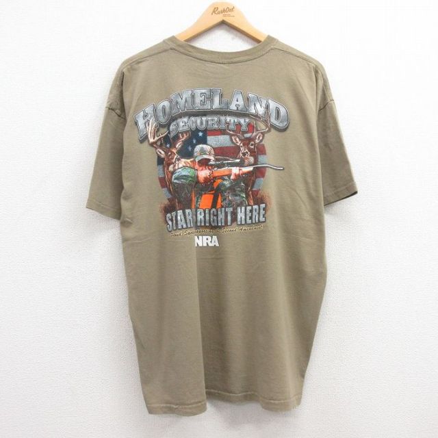 00s 半袖Tシャツ HOMELAND グリーン XL | 古着