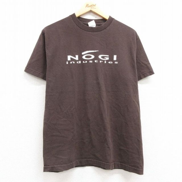 00s 半袖Tシャツ NOGI ブラウン M | 古着