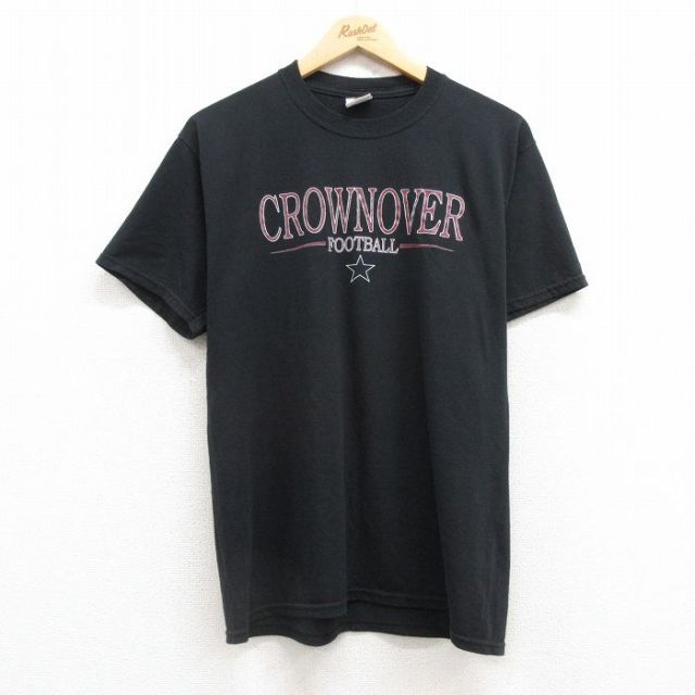 00s 半袖Tシャツ CROWNOVER ブラック M | 古着