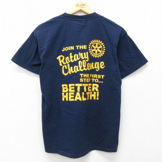 00s 半袖Tシャツ POTARY ネイビー M | 古着