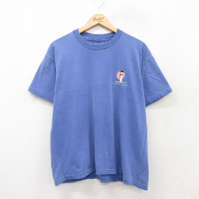 90s 半袖Tシャツ ケープメイ ネイビー XL | 古着