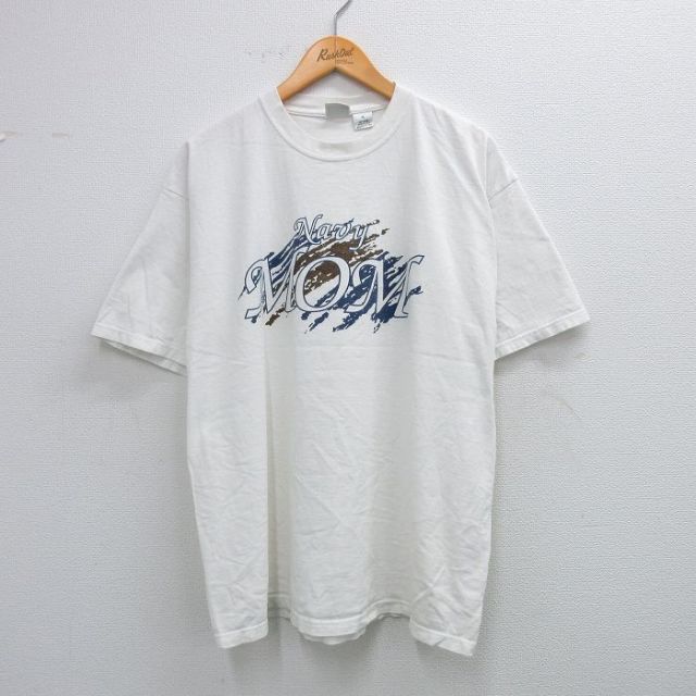 90s 半袖Tシャツ MOM ホワイト XL | 古着