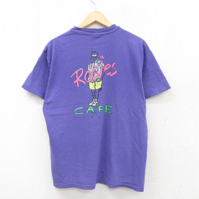 古着通販 L☆古着 ヘインズ 半袖 ビンテージ Tシャツ メンズ 90
