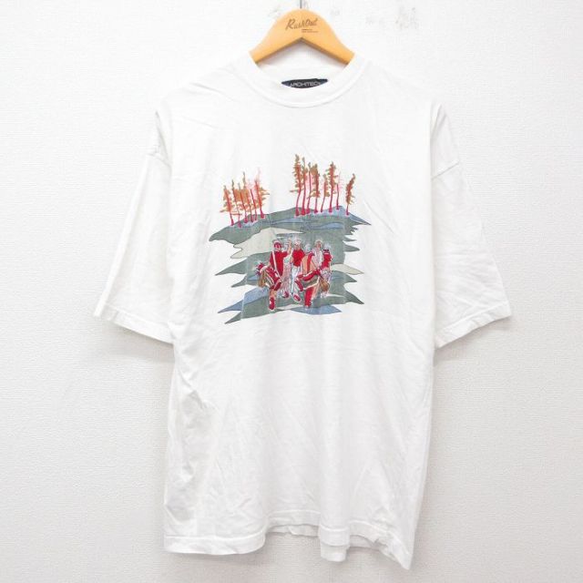 ゴルフ 90s 半袖Tシャツ ホワイト XL | 古着