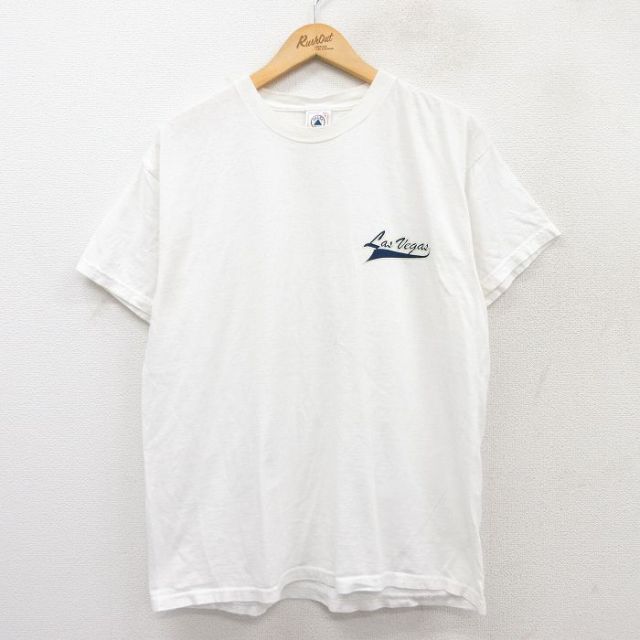 00s 半袖Tシャツ ラスベガス ホワイト L | 古着