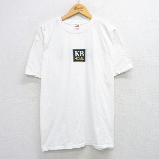 フルーツオブザルーム 00s 半袖Tシャツ KB HOME ホワイト XL | 古着