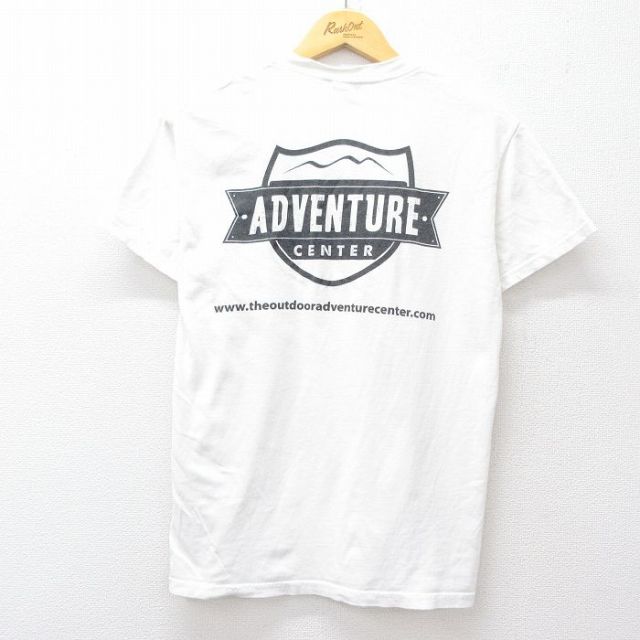 00s 半袖Tシャツ ADVENTURE ホワイト S | 古着