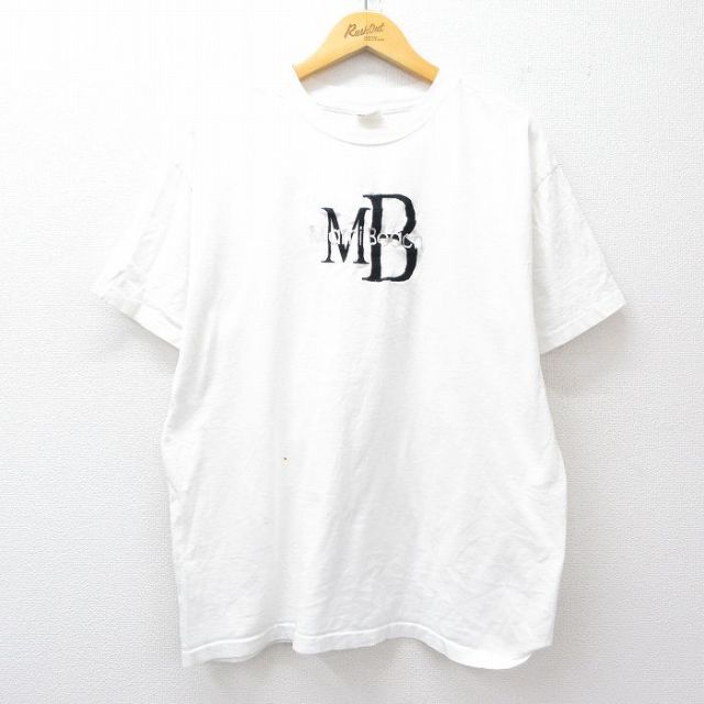 90s 半袖Tシャツ Mami ビーチ刺繍 ホワイト XL | 古着