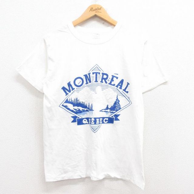 80s 半袖Tシャツ モントリオール ホワイト M | 古着
