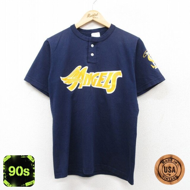 古着通販 M☆古着 半袖 ビンテージ Tシャツ メンズ 90年代 90s ANGLES