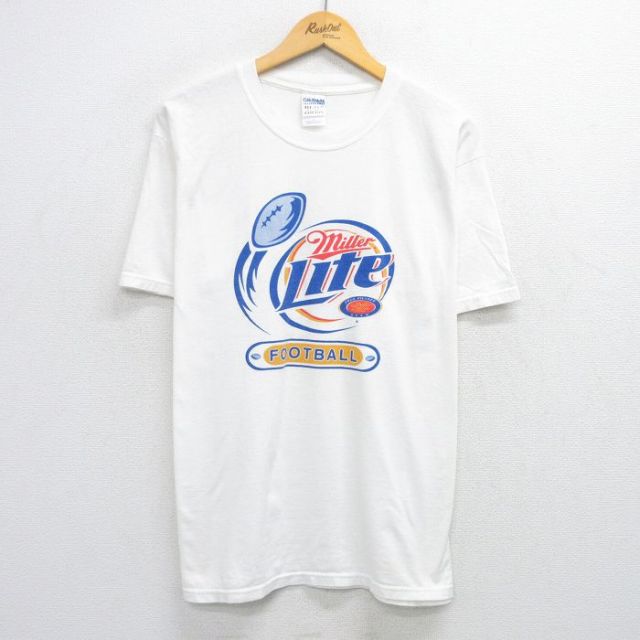古着通販 XL☆古着 半袖 ビンテージ Tシャツ メンズ 00年代 00s ミラー