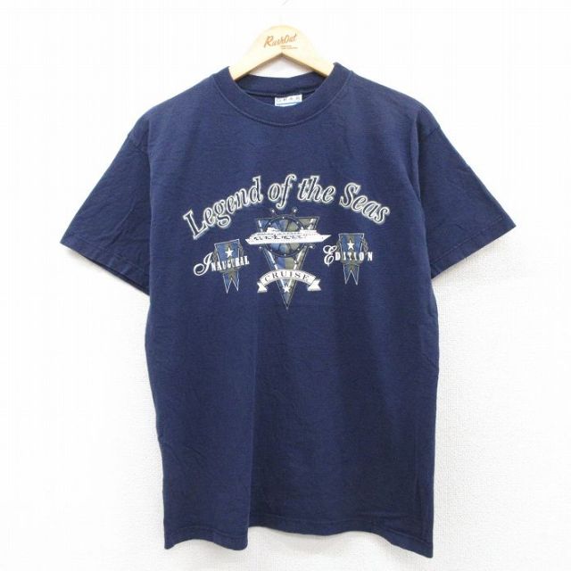 90s 半袖Tシャツ レジェンドオブザシーズ ネイビー M | 古着