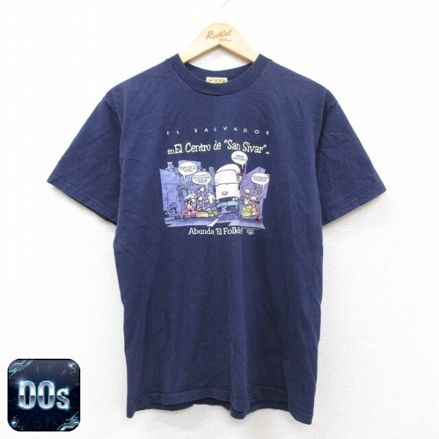 00s 半袖Tシャツ バス エルサルバドル ネイビー M | 古着