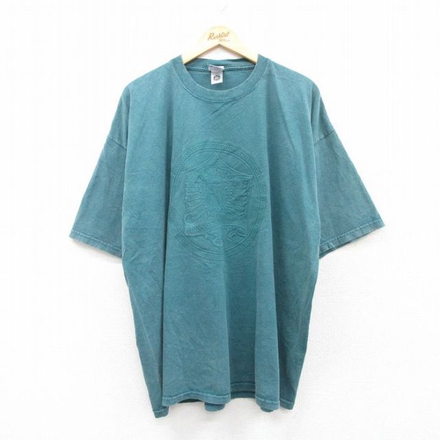 90s 半袖Tシャツ GWRRA ライトブルー XL | 古着