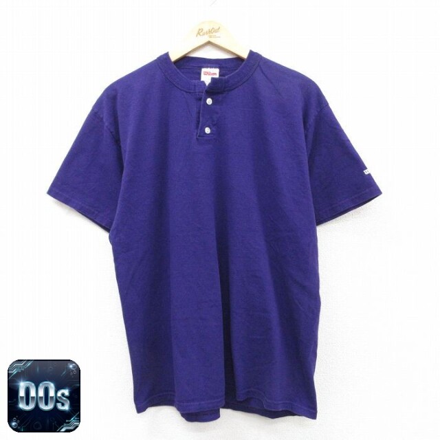 【50%OFF】ウィルソン 00s 半袖Tシャツ パープル XL | 古着