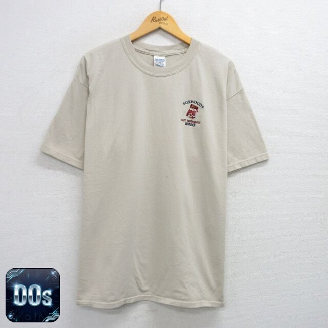 00s 半袖Tシャツ スロット ベージュ XL | 古着