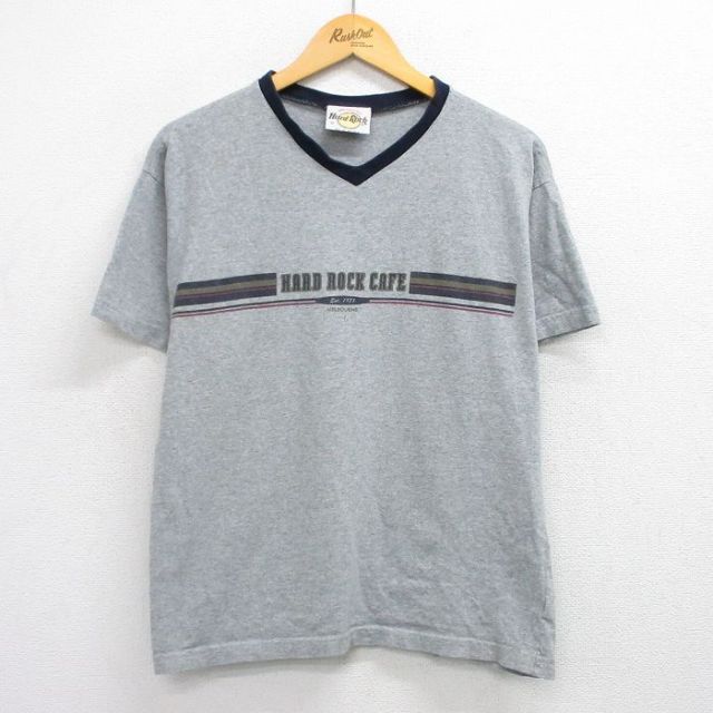 00s 半袖Tシャツ ハードロックカフェ グレー XL | 古着