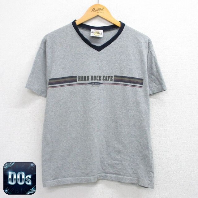 00s 半袖Tシャツ ハードロックカフェ グレー XL | 古着