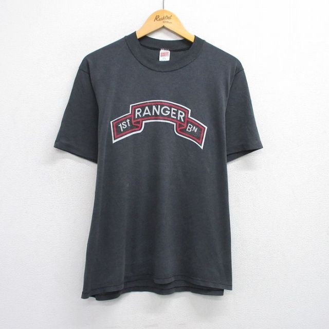 90s 半袖Tシャツ RANGER ブラック XL | 古着