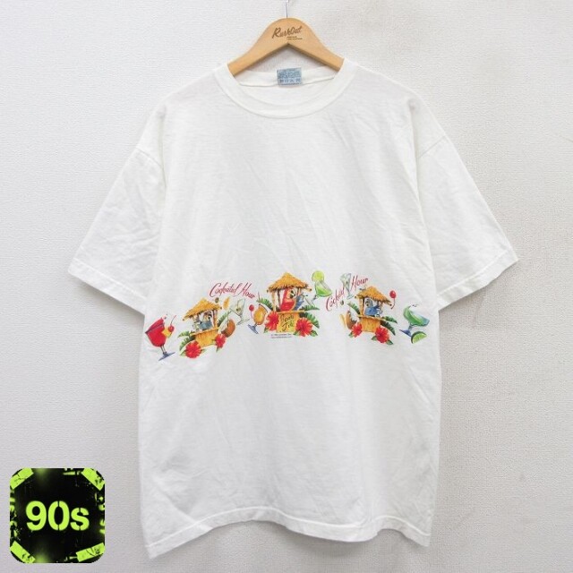 【50%OFF】Caribbean Soul 90s 半袖Tシャツ ホワイト XL | 古着