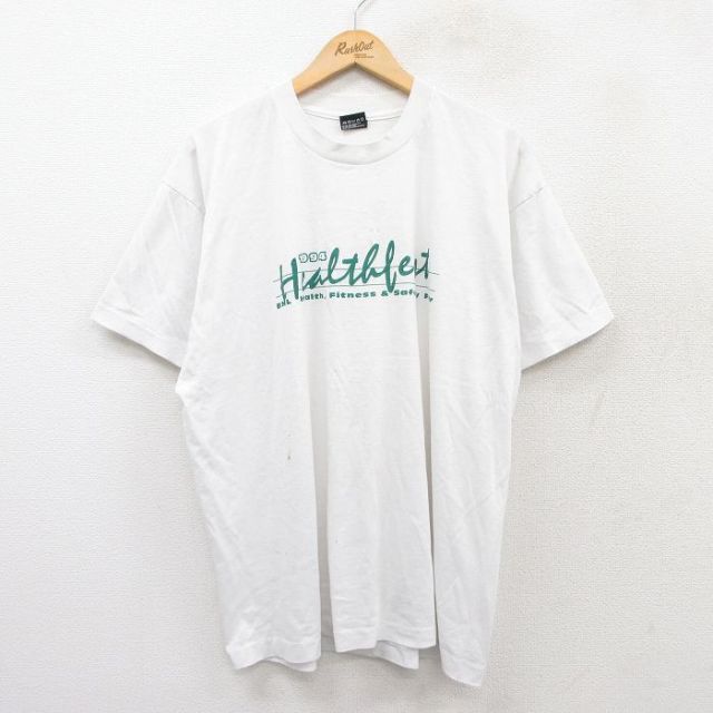 フルーツオブザルーム 90s 半袖Tシャツ Healthfest ホワイト XL | 古着