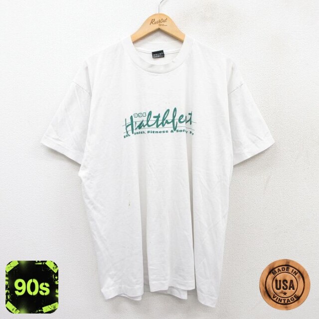 フルーツオブザルーム 90s 半袖Tシャツ Healthfest ホワイト XL | 古着