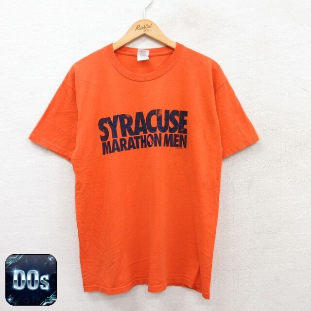 00s 半袖Tシャツ シラキュース オレンジ L | 古着