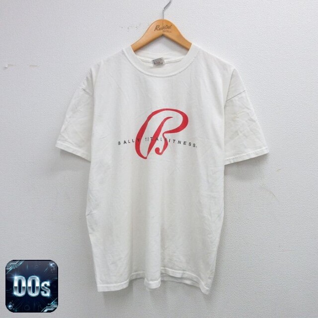 00s 半袖Tシャツ BALLY TOTAL FITNESS ホワイト XL | 古着