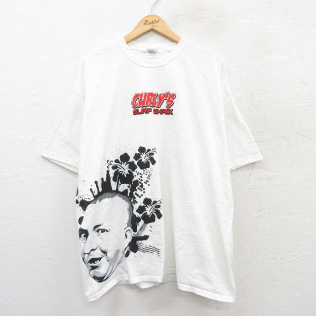 00s 半袖Tシャツ スリーストゥージス ホワイト XL | 古着