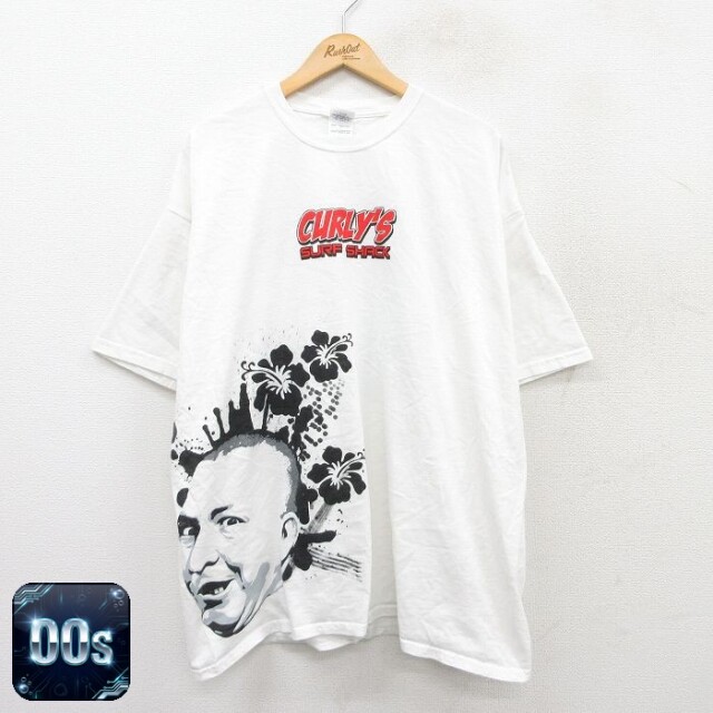 【50%OFF】00s 半袖Tシャツ スリーストゥージス ホワイト XL | 古着