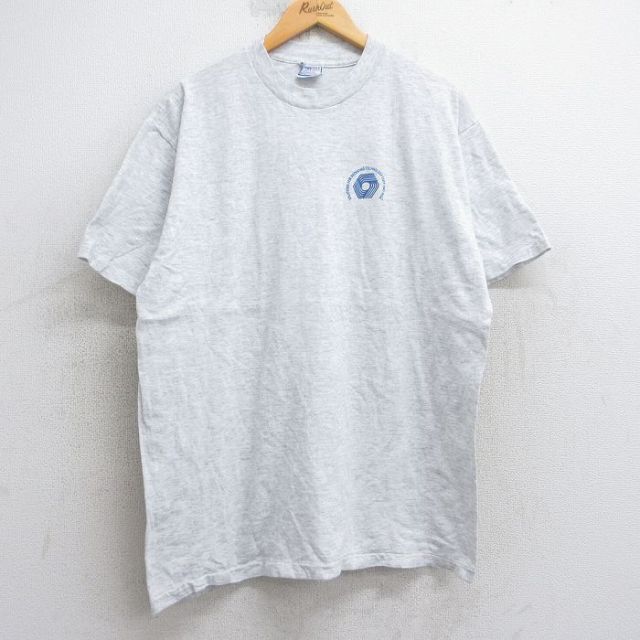 90s 半袖Tシャツ テクノロジー グレー XL | 古着