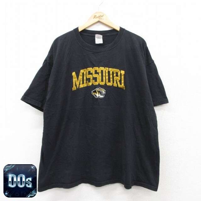 00s 半袖Tシャツ ミズーリ ブラック XL | 古着