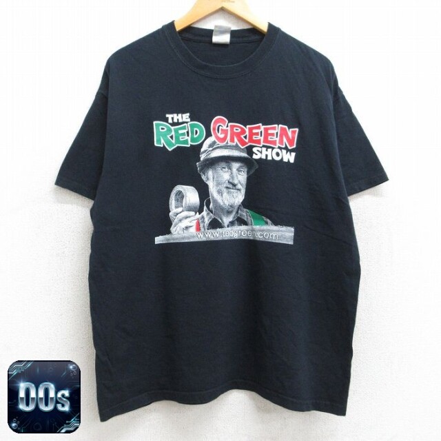 00s 半袖Tシャツ RED GREEN SHOW ブラック L | 古着